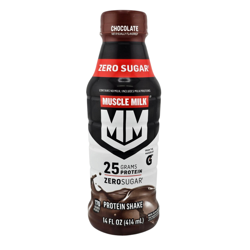 Muscle Milk chocolate protein shake, zero sugar — Korner Market